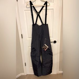 Patagonia Men’s LARGE PowSlayer Bibs NWT  Smolder Blue 30324